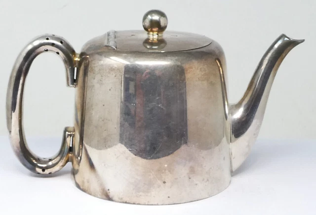 1 Pint Teapot Silver Plated EPBM Vintage by Walker & Hall