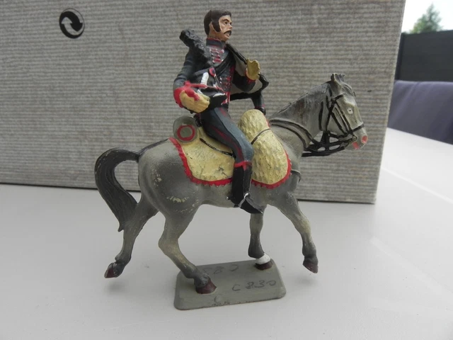 ANCIEN / OLD Starlux - Cavalier / Cowboy ? Zorro ?- Cheval - Horseman-Top Sc12 EUR 24,00 - FR