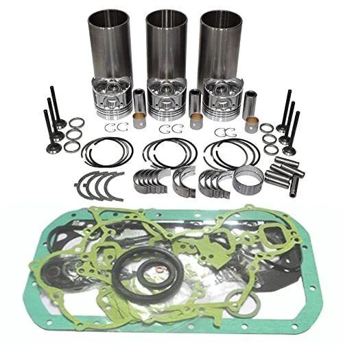 D902 Overhaul Rebuild Kit Compatible for Kubota D902-E3B Engine BX24 BX2360