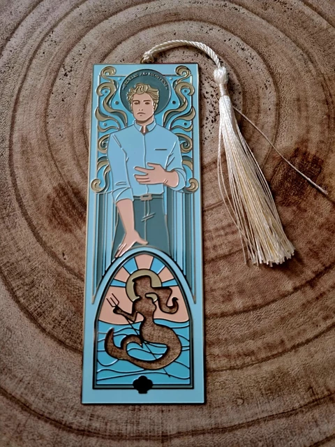 Fairyloot Aaron From Only A Monster by Vanessa Len Metal Bookmark January 2022