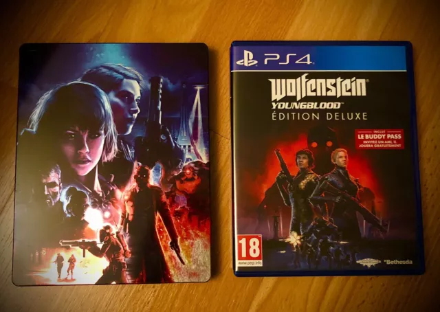 Wolfenstein Youngblood: Edition Deluxe + Steelbook PS4