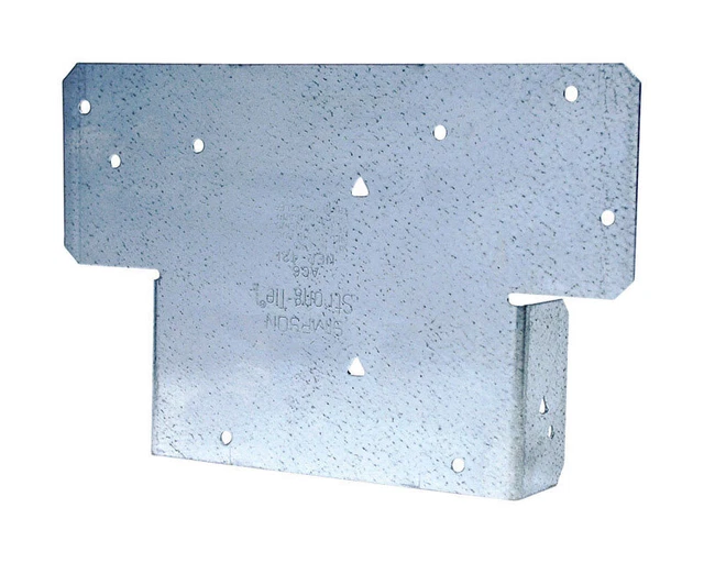 Simpson Strong-Tie AC6Z 18 ga. Galvanized Steel Adjustable Post Cap 6 x 8.5 in.