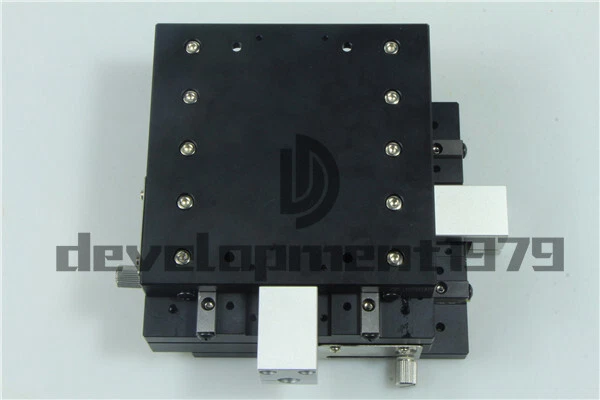 Ein Neu Xy-Axis LY125-C Stage Manuell Slide Tisch 125 125mm 57.5mm
