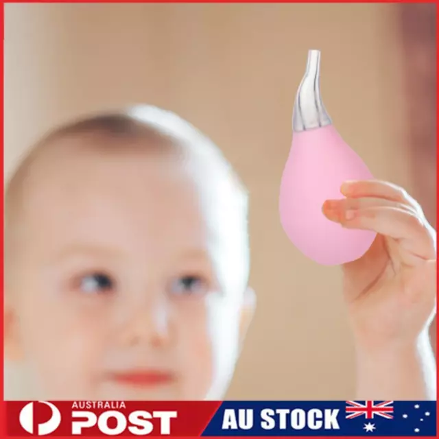 New Baby Nose Cleaning Tool Medical PVC Mucus Vacuum Soft Tip Water Drop Shape