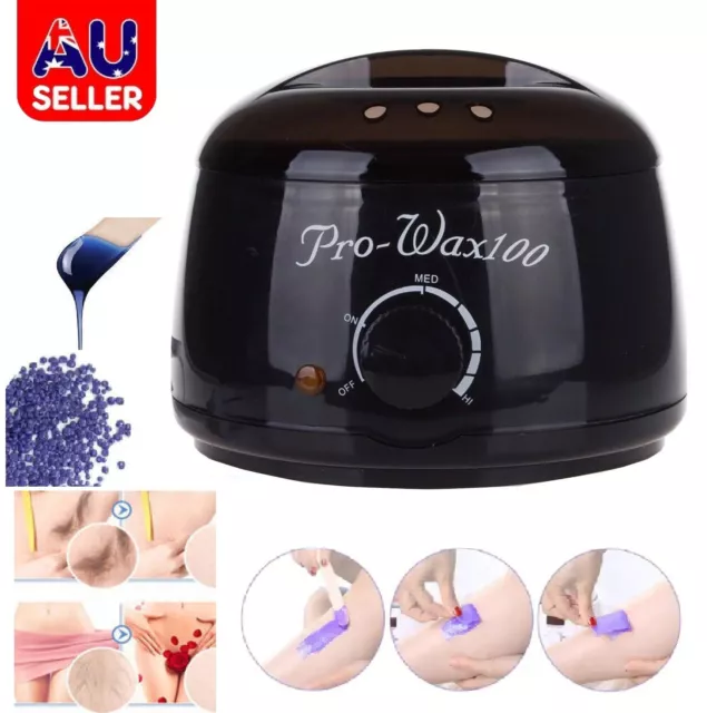 Wax Heater Body Hair Removal Waxing Machine Kit Salon Beauty Paraffin Warmer Pot