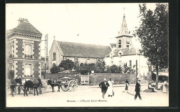CPA Bezons, L´Èglise Saint-Martin