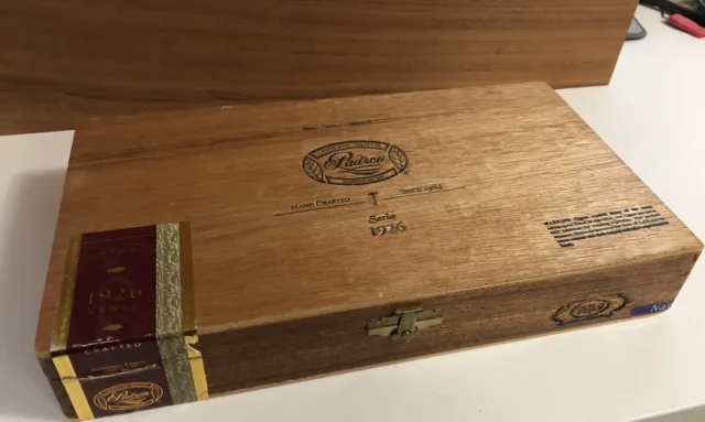 Vintage Padron Cigar box - great for Cigar Box Guitar CBG