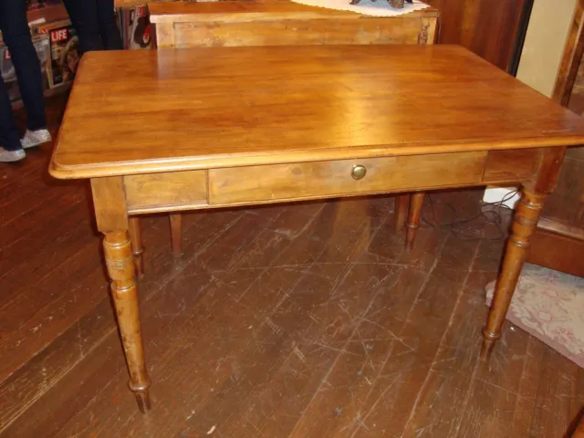 French walnut Louis Philippe period table, walnut, circa 1850