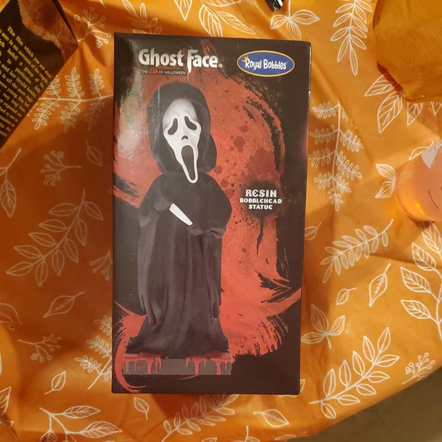 Ghost Face Exclusive Ghost Face Bobble Head Royal Bobbles RESIN RARE