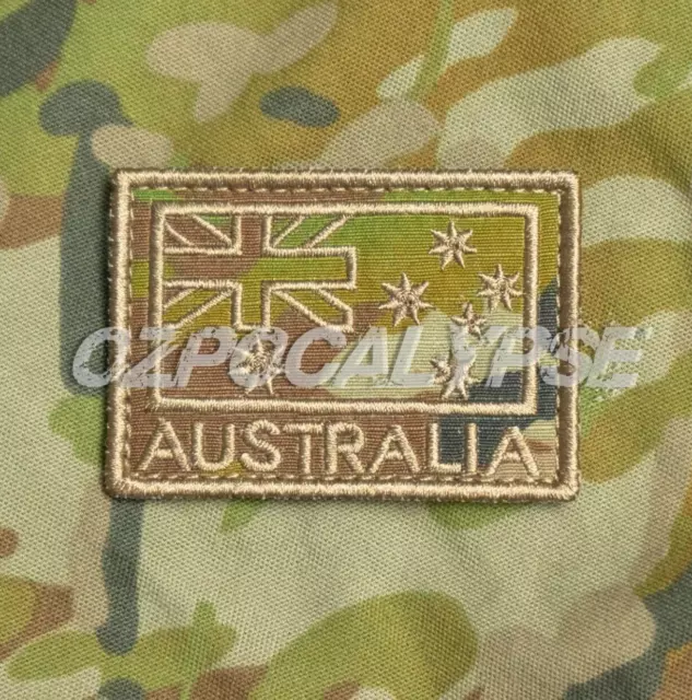 AMCU Subdued Flag Patch - Australian army amc tbas multicam military adf dpcu