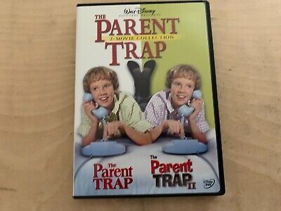 Walt Disney, The Parent Trap, 2 movie collection, Hayley Mills,LIKE NEW DVD