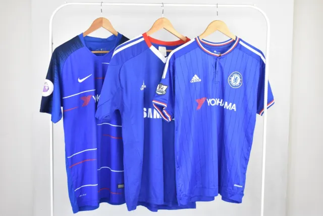 Konvolut x3 Chelsea Fußball Shirts Heimgröße XL-XXL Drogba Fabregas 2010er