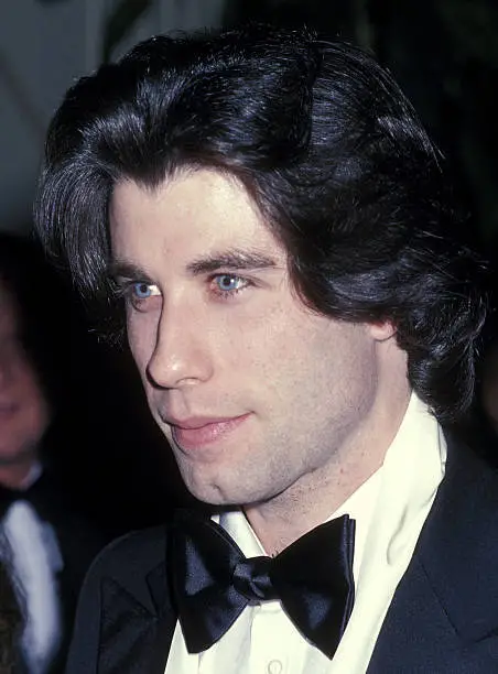 John Travolta at the 35th Golden Globe Awards on January 28, 1 - 1978 Photo 3