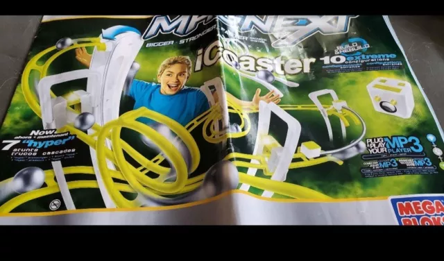 MagNext iCoaster 2 Building Sets WITH INSTRUCTIONS 1 MP3 Player, Mega Bloks MagNext iCoaster 2 Building Sets WITH INSTRUCTIONS 1 MP3 Player, Mega Bloks