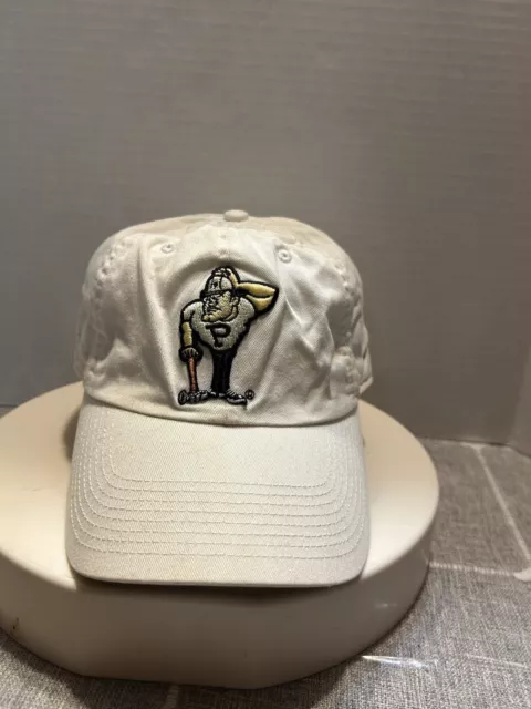 Purdue Boilermakers Hat Cap Mens NCAA College Nike Golf White Stretch