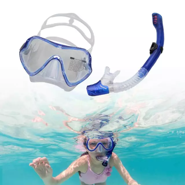 Adult Kids Full Face Snorkel Mask Diving Goggles For GoPro Swimming Masks Set