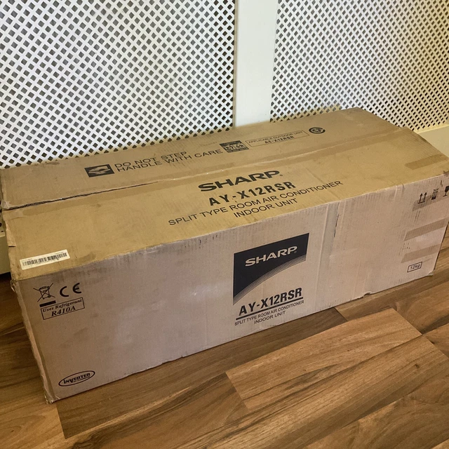 Sharp AY-X12RSR Split Type indoor Remote Room Air Conditioner - BRAND NEW BOXED