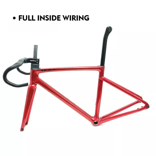 carbon road bike frameset