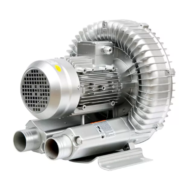 370W High Pressure Vortex Air Blower Fan Industrial Air Vacuum Pump 220V 1PH,DHL