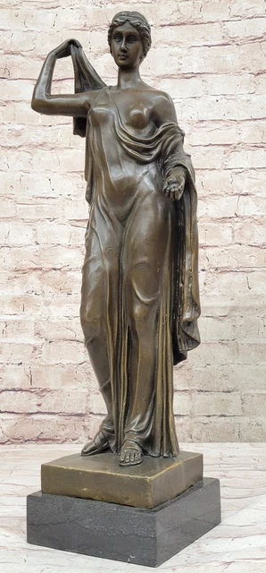 Bronce Elegante de Pie Femenino/Mujer Griego/Romano/Clásica Estatua /