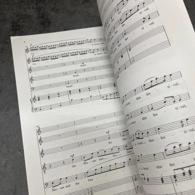 パーセル　Celebrate this festival (1693) 楽譜 PURCELL CELEBRATE THIS festival (1693) sheet music $434.22
