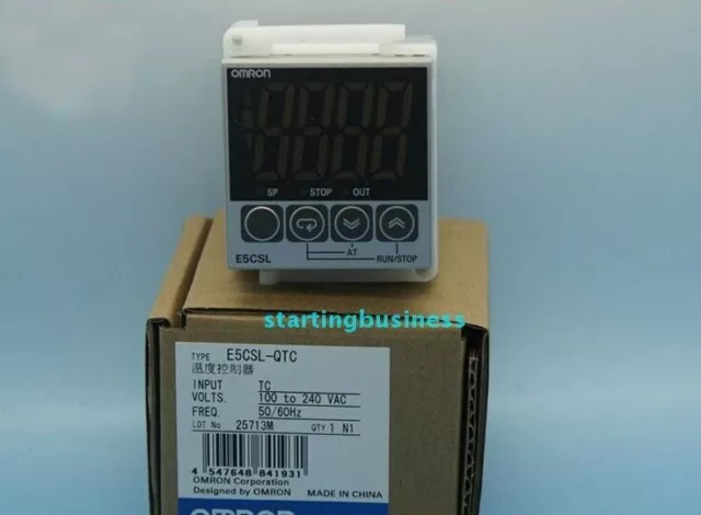 NEW IN BOX Omron Temperature Controller  E5CSL-QTC 100-240VAC