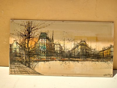 Ritaglio Illustrazione Serentino Alto Adige Fienile in Legno Anni 60 