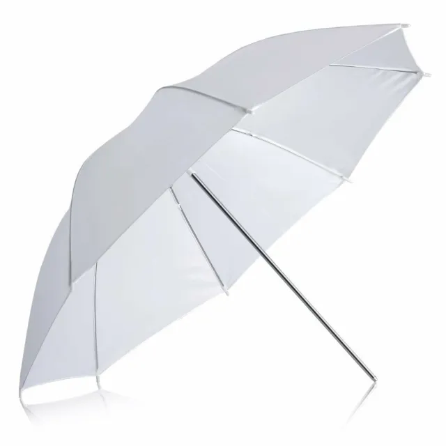 Professional 33"/84cm White Translucent Reflector Umbrella for