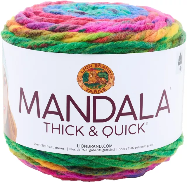 Lion Brand Mandala Thick & Quick Yarn-Swirl 528-201