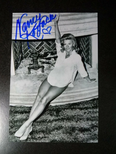 Nancy Kovack  Hand Signed Autograph 4X6 Photo ADAM WEST -  BATMAN ACTRESS