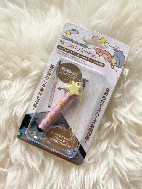 Sanrio Little Twin Stars Mobile Touch Pen Pink Kiki Lala Adorable Yellow Japan
