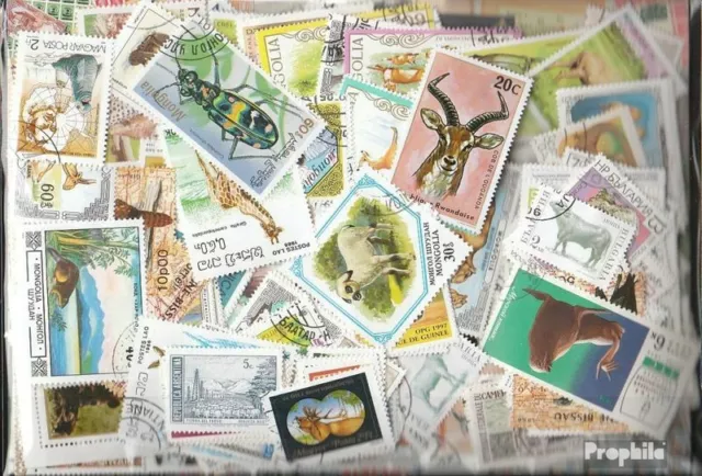 Briefmarken Motive Natur 4.000 verschiedene Tiere Marken