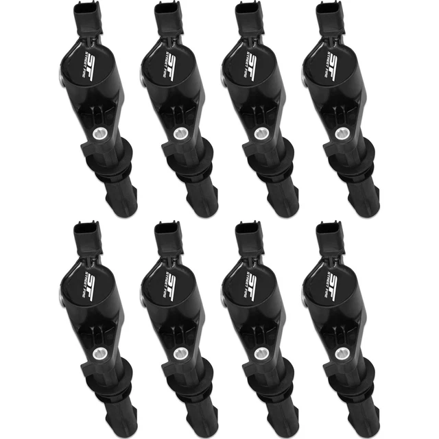55138 Street Fire Ignition Coils 2004-2008 Ford 4.6L/5.4L 3-valve engines,