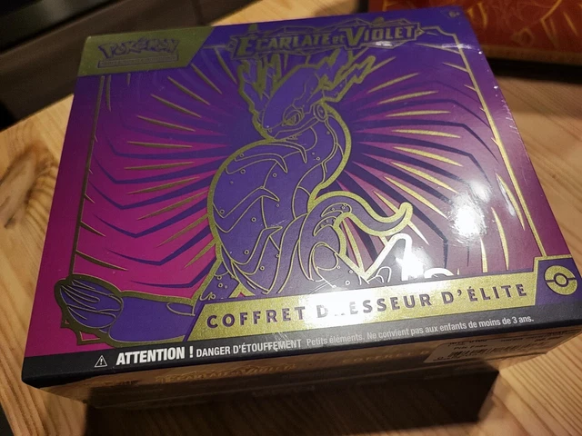 DISPONIBLE Pokemon Coffret ETB EV01  Violet Pokémon Miraidon Neuf FR