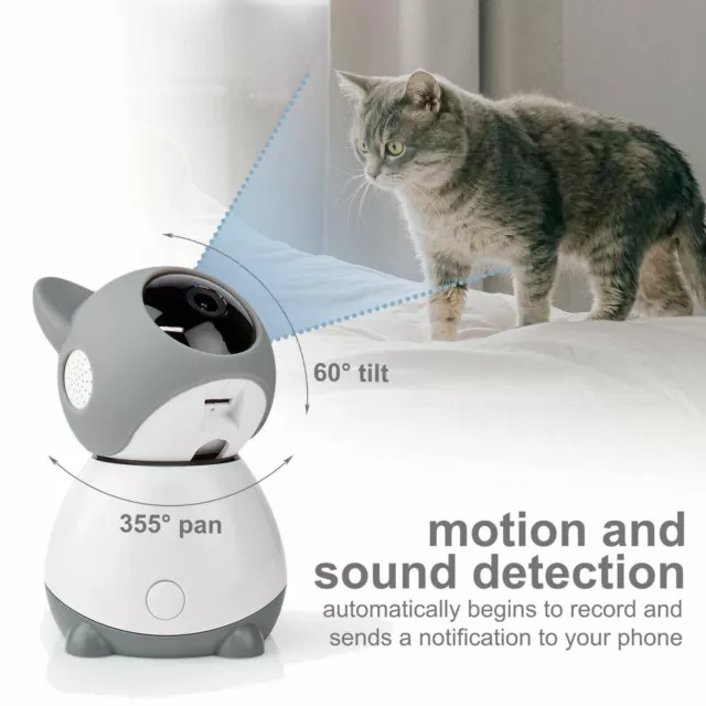 1080P IP Camera Wireless Motion Sensor HD Smart Wifi Security Baby Pet Monitor 2