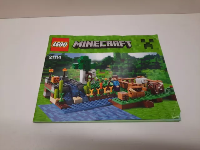 Lego minecraft sales 21158 instructions