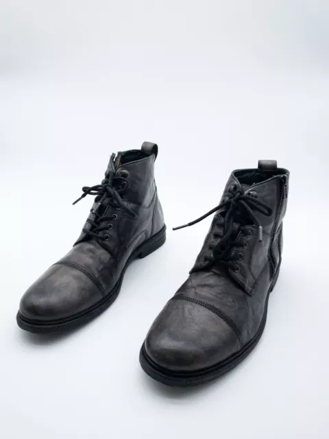 Botines con cordones manitu para hombre talla 45 EU Art 17922-80