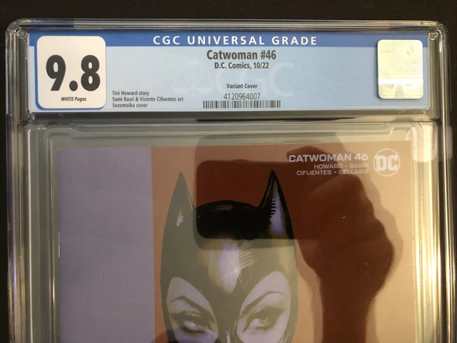 Catwoman #46 10/22 DC Comics CGC Graded 9.8 Sozomaika Cover 2