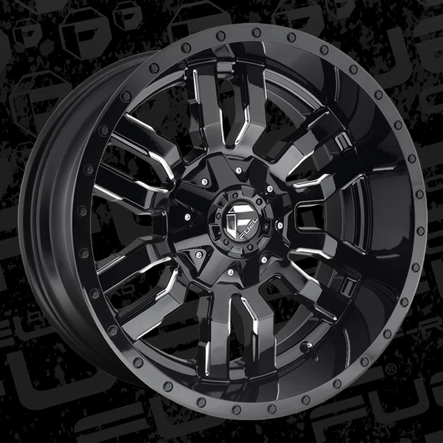 22 INCH BLACK Wheels Rims LIFTED Dodge RAM 2500 3500 Truck 8x6.5 Lug