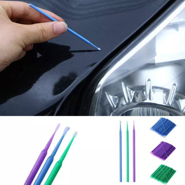 Paint Touch-up Paint Brushes Car Applicator Stick Disposable Dentistry Pen