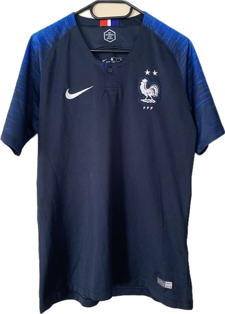 MAILLOT EQUIPE DE France coupe du monde 2018 deux étoiles taille M