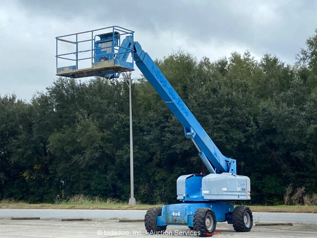 2001 Genie S65 65' 4WD Diesel Telescopic Boom Lift Man Aerial Platform