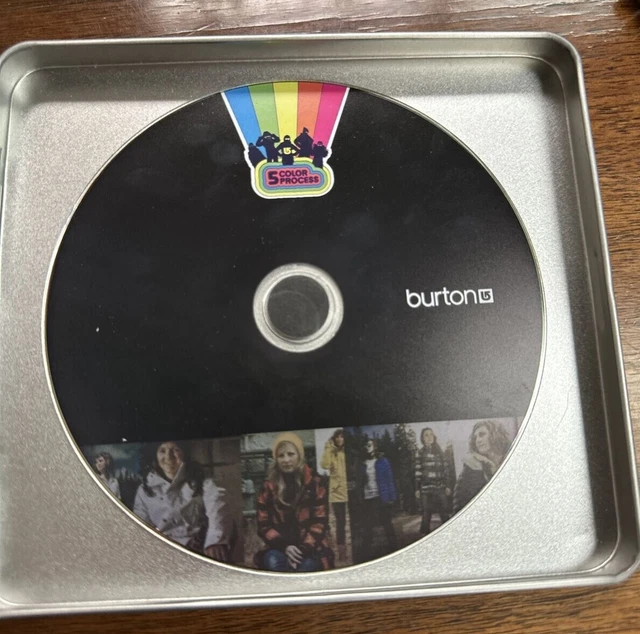 2009 Burton Snowboard Marketing DVD Women 5 color process Store Event Teen Vogue