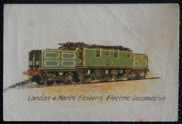LONDON NORTH EASTERN ELECTRIC Types Railway Engines African Tobacco SCARCE SILK