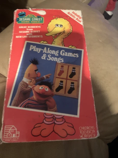 BERT & ERNIE Sing Along Sesame Street Cast Lp 1975 Cra Records Très Bon