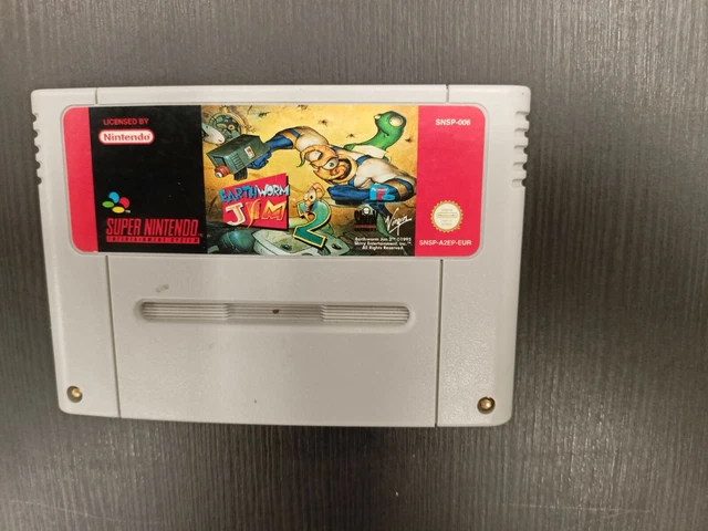 Earthworm Jim 2 Super Nintendo snes envoi rapide  suivi