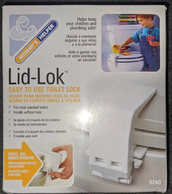 Mommys Helper Lid Lock Child Safety Toliet Lock. Brand New!!