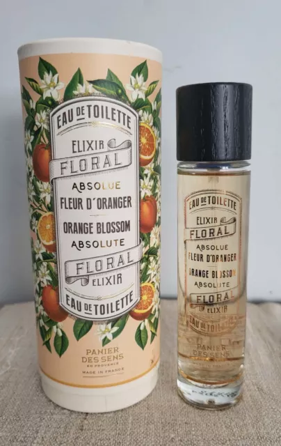 NEW UNUSED Panier des Sens Eau de Toilette perfume Orange Blossom Fragrance 50ml NEW UNUSED Panier des Sens Eau de Toilette perfume Orange Blossom Fragrance 50ml
