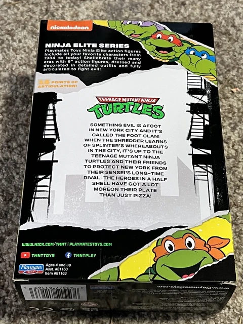 Playmates  ~SHREDDER~  Teenage Mutant Ninja Turtles  *Classic Elite 3