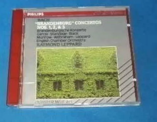 Bach Brandenburg concertos Nos. 1, 2 & 3 (Philips, 1975).. [CD]